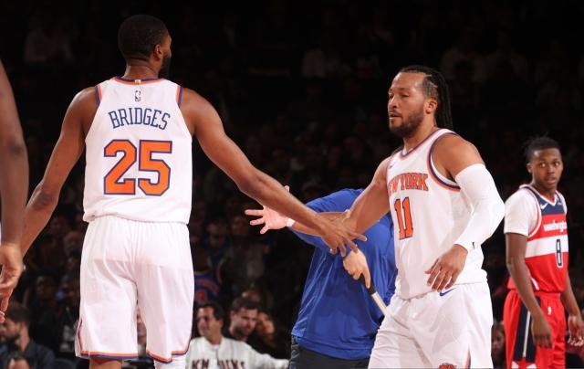 九游9GAME-尼克斯三叉戟露锋芒！唐斯大桥布伦森联手轰64+20